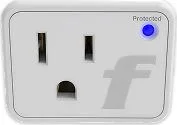 Protector De Tension Marca Forza Modelo FSP-112W Capacidad De 1875-2500 Watts/650 Joules Con 1 Nema Enchufe De Pared Voltaje De 110V/220V