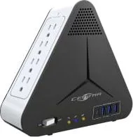 REGULADOR DE VOLTAJE CENTRA R PLUS 1500 1500VA BLANCO CON USB