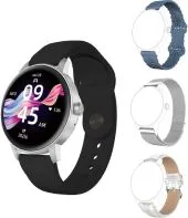 RELOJ ARGOM SKEIWATCH C30 MICROFONO PANTALLA 1.30" BLUETOOTH 5.3 COMPATIBLE CON ANDROID E IOS IP67  COLOR PLATEADO