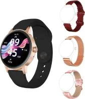 RELOJ ARGOM SKEIWATCH C30 MICROFONO PANTALLA 1.30" BLUETOOTH 5.3 COMPATIBLE CON ANDROID E IOS IP67 COLOR ROSE GOLD