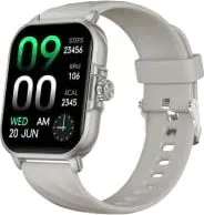 Smartwatch Marca Black Shark Modelo GT3 Neo Pantalla De 2.01" Certificacion IP68 Con ENC (Cancelacion De Ruido Ambiental) Color Plateado