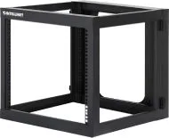 Soporte 19" Para Rack Marca INTELLINET Modelo 716048 Con Bisagra Trasera 9U