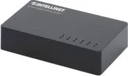 Switch De 5 Puertos Gigabit 10/100/1000 Marca INTELLINET Modelo 561747 De Plastico Energy Efficent Ethernet