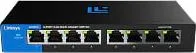Switch De 8 Puertos Marca Linksys Modelo LN2308-NA Ethernet Multigigabit Es Posible Alimentar Por Medio De Puerto USB-C