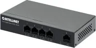 Switch Gigabit Ethernet PoE+ Marca INTELLINET Modelo 561792 De 5 Puertos