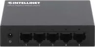 Switch Intellinet 530378 De 5 Puertos Gigabit  10/100/1000 Metalico