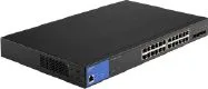 Switch Linksys De 24 Puertos Gigabit Ethernet Con 2 10Gb Small Form-factor Pluggable LGS328C