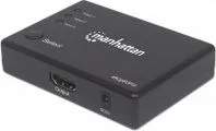 Switch Manhattan 207676 HDMI 3 Puertos Resolución 4K a 60Hz Alimentacion AC Control