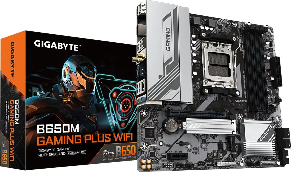 Tarjeta Madre Gigabyte B650M Gaming Plus Wifi