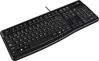 Teclado Alambrico Marca Logitech Modelo K120 USB En Espanol Con Teclado Numerico 920-004422