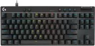 Teclado Alambrico Marca Logitech Modelo PRO X TKL RAPID Con Switch Analogicos En Ingles