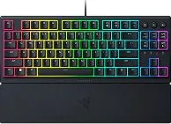 Teclado Alambrico Marca Razer Modelo Ornata V3 TKL Interruptores De Membrana Mecha Color Negro En Ingles