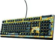Teclado Gamer Marca Razer Modelo BlackWidow V4 X Edicion Pokemon Con RGB En Ingles RZ03-04704200-R3M1