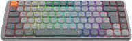 Teclado Para Gamers Marca Redragon Modelo Azure K652GG Pro RGB Con Switches Red Color Gris Español