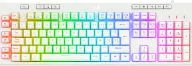 Teclado Para Gamers Modelo Shiva K512 De Membrana Marca Redragon Con RGB Idioma En Espanol Color Blanco