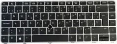 TECLADO HP ELITEBOOK 745 G3 840 G3 745 G4 840 G4 NEGRO MARCO PLATEADO ESPAÑOL