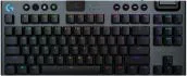 Teclado Inalambrico Para Gamers Marca Logitech Modelo G915 X Lightspeed TKL Con RGB Interruptores Mecanicos GL Tactil Color Negro En Idioma Ingles