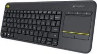 Teclado Inalambrico Marca Logitech Modelo K400 Plus En Espanol Con Touchpad Conexion Con Receptor