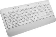 Teclado Inalambrico Marca Logitech Modelo Signature K650 En Espanol Color Blanco Conexion Bluetooth O Con Receptor