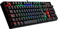 TecladoRedragon Modelo K551RGB 1 SP Incluye Teclado Modelo Mitra K551 En Espanol Con Switch Red