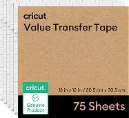 Transfer Tape Marca Cricut Modelo Value Transfer Tape De 12" X 12" 75 Hojas 2010891