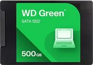 Unidad de Estado Solido (SSD) Marca Western Digital Modelo WD Green Capacidad De 500GB Factor De Forma De 2.5" Interfaz SATA
