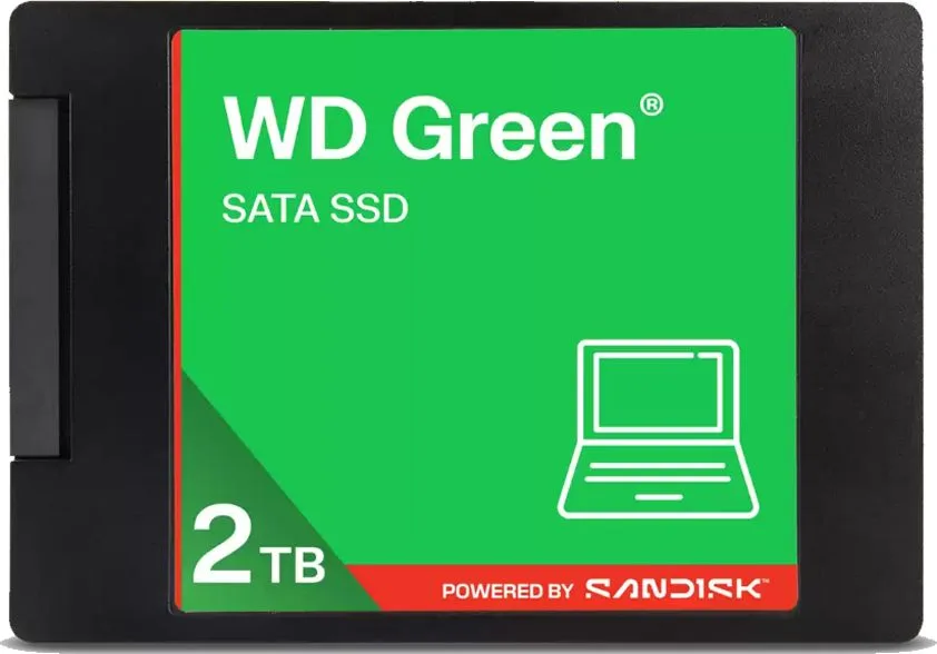 Unidad de Estado Solido Western Digital Green 2TB Sata