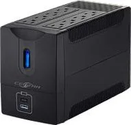 UPS Centra ECO Charge 700VA Regulador Incorporado 8 Tomas Linea Interactiva 350W