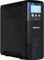 UPS Inteligente Marca Forza Modelo ST-1001 Capacidad De 1000VA (600Watts) Con 10 Salidas 1 Puerto USB-C y 1 Puerto USB-A