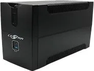 UPS Marca Centra Modelo Plus 800 Charger De 800VA (Voltiamperios) Regulador Incorporado Linea Interactiva Y 400W (Watts) Con LCD