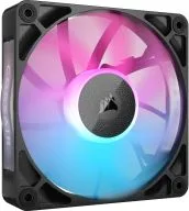 Ventilador Para Case Marca CORSAIR Modelo iCUE LINK RX140 RGB PWM De 140 mm Color Negro Kit De 2 Unidades