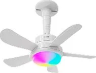 Ventilador De Techo Marca Nexxt Solutions Modelo NHA-F100 2 En 1 Con Lampara Smart