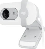 Webcam Marca Logitech Modelo Brio 100 Resolucion De 1080P Con Tapa De Privacidad Conexion USB-A Color Blanco