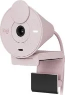 Webcam Marca Logitech Modelo Brio 300 Resolucion De 1080P Conexion USB-C Color Rosa