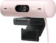 Webcam Marca Logitech Modelo Brio 500 Resolucion Full HD De 1080P Conexion USB-C Color Rosa
