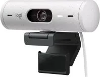 Webcam Marca Logitech Modelo Brio 500 Resolucion Full HD De 1080P Conexion USB-C Color Blanco